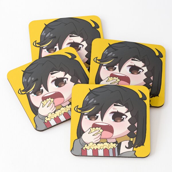 Item preview, Hoshi Marie Eating Popcorn designed and sold by Marieeedraws2.