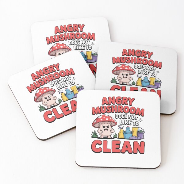 Item preview, Angry mushroom does not like to clean designed and sold by Mateusz Majcherek.