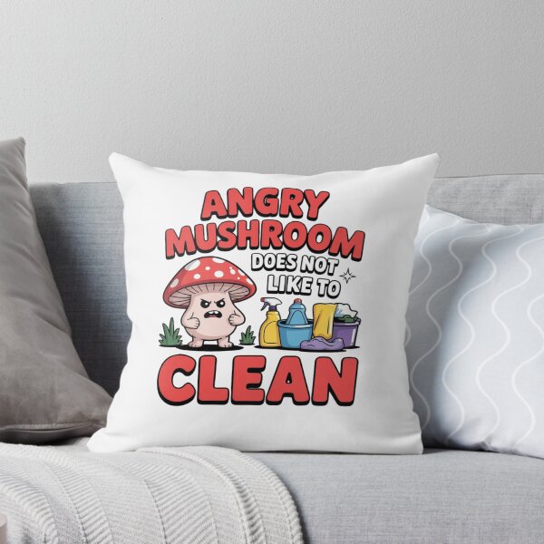 Item preview, Angry mushroom does not like to clean designed and sold by Mateusz Majcherek.