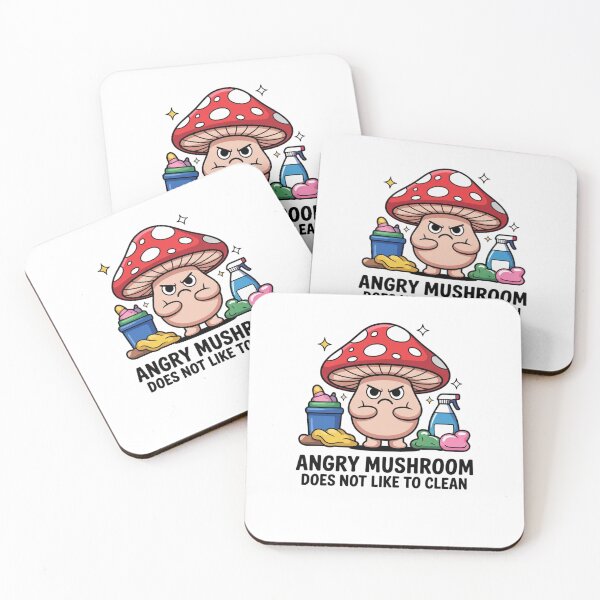 Item preview, Angry mushroom does not like to clean designed and sold by Mateusz Majcherek.