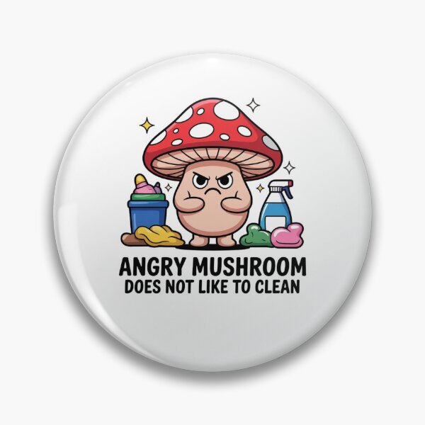 Item preview, Angry mushroom does not like to clean designed and sold by Mateusz Majcherek.