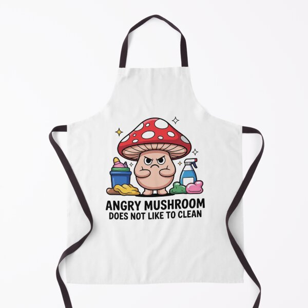 Item preview, Angry mushroom does not like to clean designed and sold by Mateusz Majcherek.