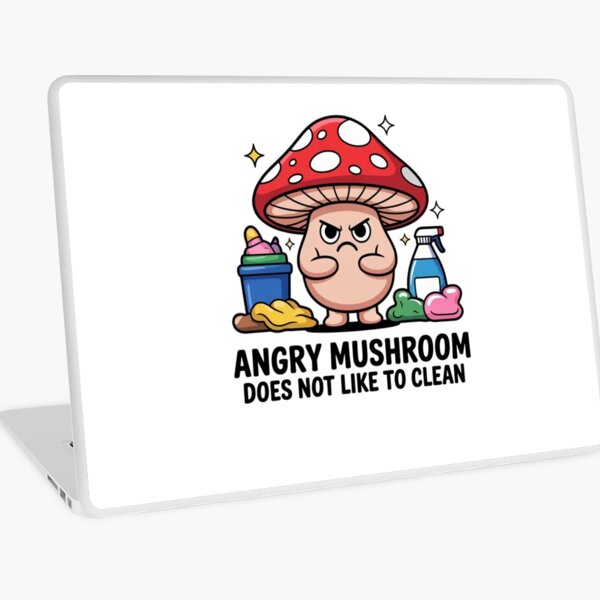 Item preview, Angry mushroom does not like to clean designed and sold by Mateusz Majcherek.