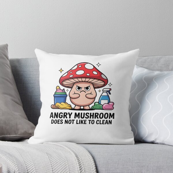 Item preview, Angry mushroom does not like to clean designed and sold by Mateusz Majcherek.