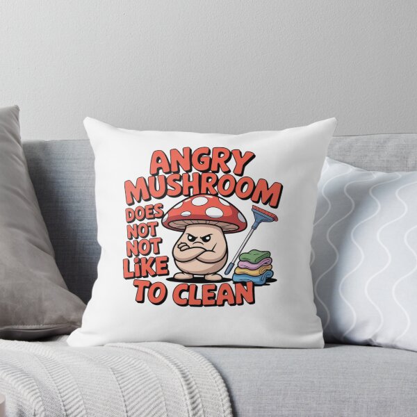 Item preview, Angry mushroom does not like to clean designed and sold by Mateusz Majcherek.