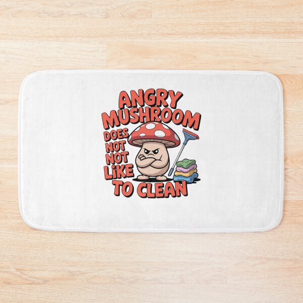 Item preview, Angry mushroom does not like to clean designed and sold by Mateusz Majcherek.
