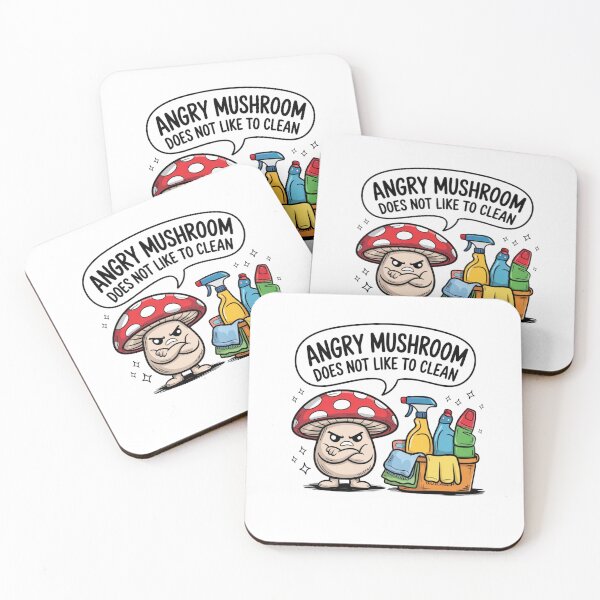 Item preview, Angry mushroom does not like to clean designed and sold by Mateusz Majcherek.