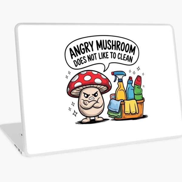 Item preview, Angry mushroom does not like to clean designed and sold by Mateusz Majcherek.