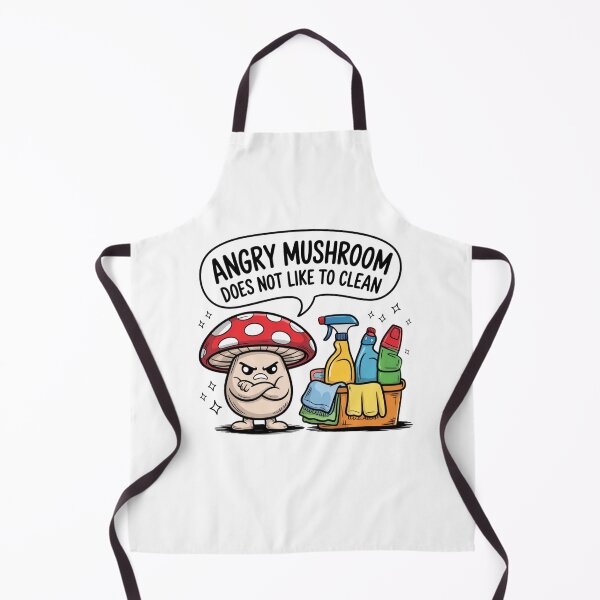 Item preview, Angry mushroom does not like to clean designed and sold by Mateusz Majcherek.