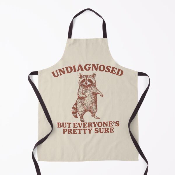 Item preview, Undiagnosed Raccoon Meme – Funny Mental Health Humor designed and sold by Artisticlions-A.