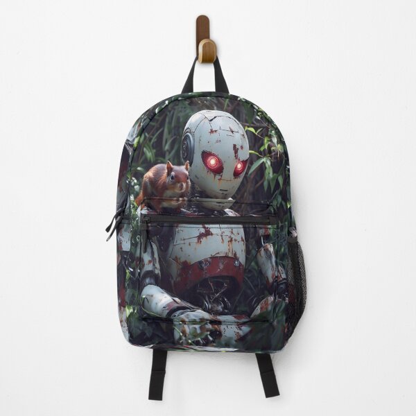 Item preview, Old Robot and Squirrel designed and sold by M-Y-A-R-T-.