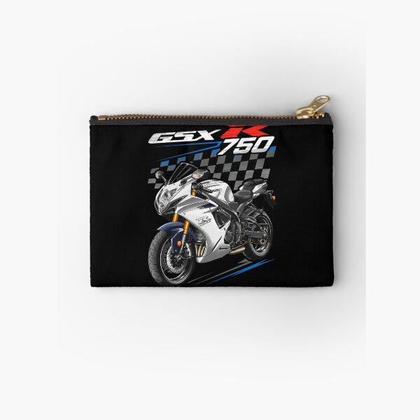 Item preview, Suzuki GSXR 750 2021 (Pearl Brilliant White) for Motorcycle Riders designed and sold by MotoApparelHub.