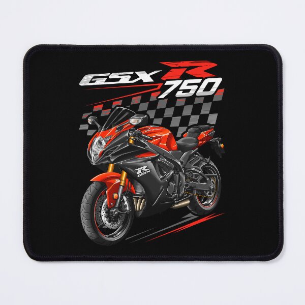Item preview, Suzuki GSXR 750 2022 (Glass Blaze Orange & Glass Sparkle Black) for Motorcycle Riders designed and sold by MotoApparelHub.