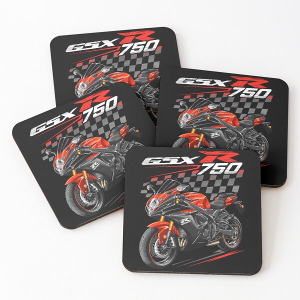Item preview, Suzuki GSXR 750 2022 (Glass Blaze Orange & Glass Sparkle Black) for Motorcycle Riders designed and sold by MotoApparelHub.