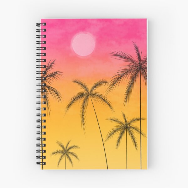Item preview, Pink Palm Sunset designed and sold by MKFDesigns.