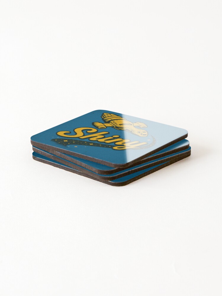 Thumbnail 4 of 5, Coasters (Set of 4), Shiny designed and sold by InkStars.
