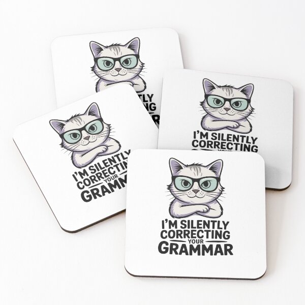 Item preview, I'm Silently Correcting Your Grammar designed and sold by Mateusz Majcherek.