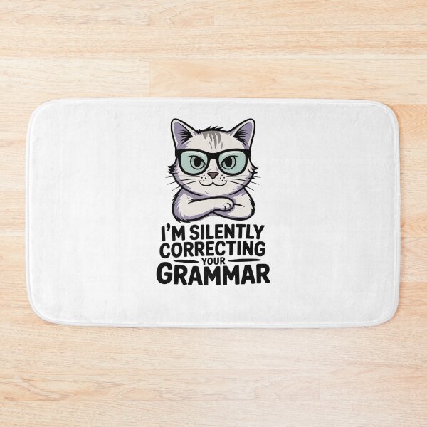 Item preview, I'm Silently Correcting Your Grammar designed and sold by Mateusz Majcherek.