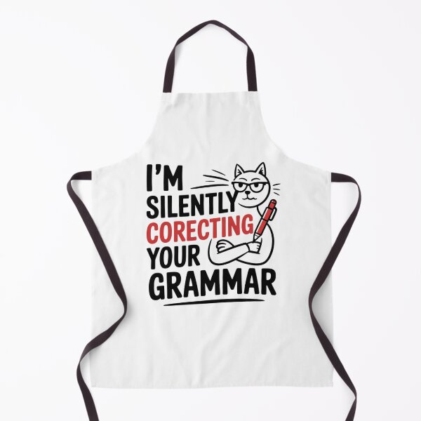 Item preview, I'm Silently Correcting Your Grammar designed and sold by Mateusz Majcherek.
