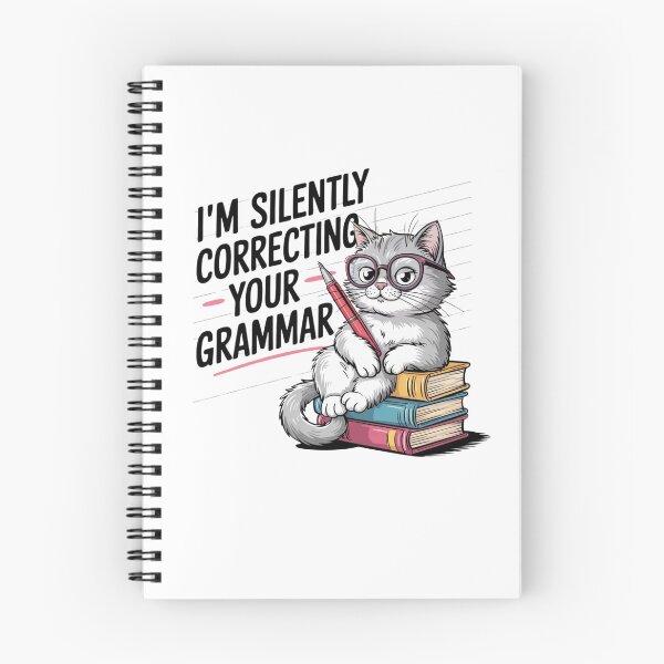 Item preview, I'm Silently Correcting Your Grammar designed and sold by Mateusz Majcherek.