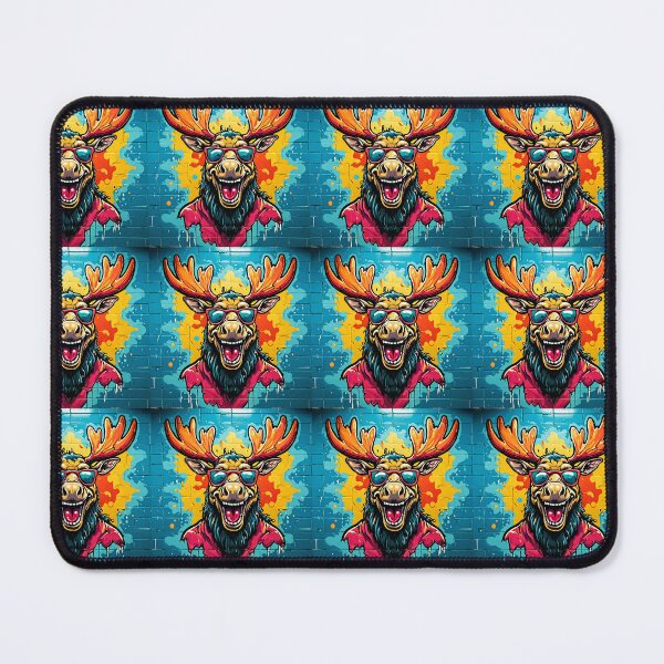 Item preview, Laughing Moose Heads designed and sold by Zenvo.