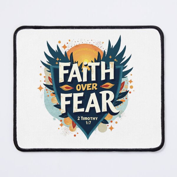 Item preview, Spirit of Power – Faith Over Fear Design Based on 2 Timothy 1:7 designed and sold by ebocraft.