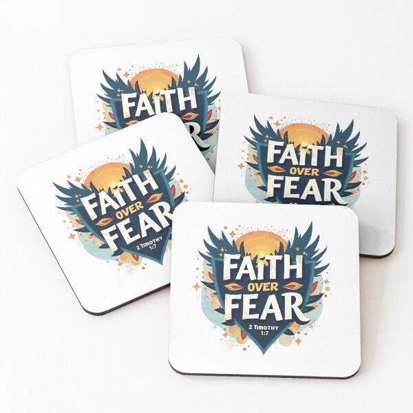 Item preview, Spirit of Power – Faith Over Fear Design Based on 2 Timothy 1:7 designed and sold by ebocraft.