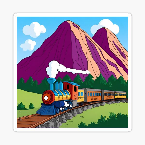 Item preview, Mountainous Train Ride  designed and sold by Jad004.