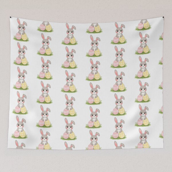 Item preview, Easter Bunny with egg - HAPPY EASTER designed and sold by JustSlay28.