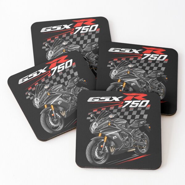 Item preview, Suzuki GSXR 750 2023 (Metallic Matte Black & Glass Sparkle Black) for Motorcycle Riders designed and sold by MotoApparelHub.