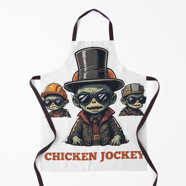 Aperçu de l'œuvre bébé poulet zombie jockey créée et vendue par Waseemkhan86.