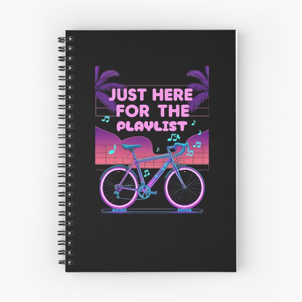 Item preview, Just Here For The Playlist Indoor Cycling designed and sold by DomTeesHaven.