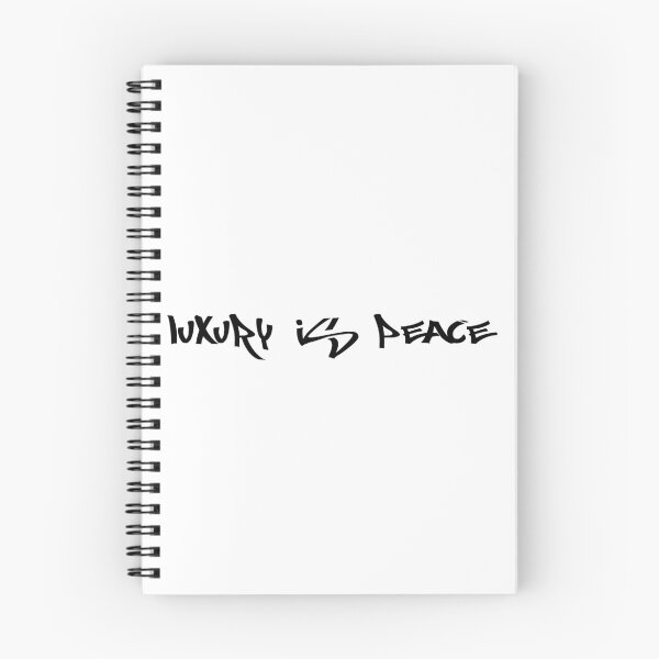 Item preview, Luxury is Peace designed and sold by Ninjacatoff.