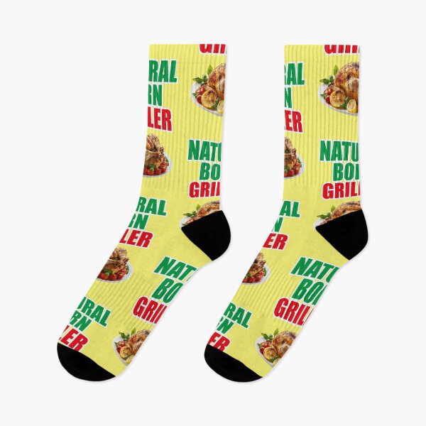 Item preview, Natural born griller, funny saying designed and sold by Mauswohn.