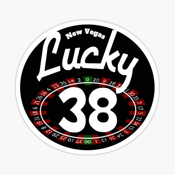 Vista previa del artículo con la obra «Lucky 38 (Fallout)», diseñado y vendido por NuclearWisdom.