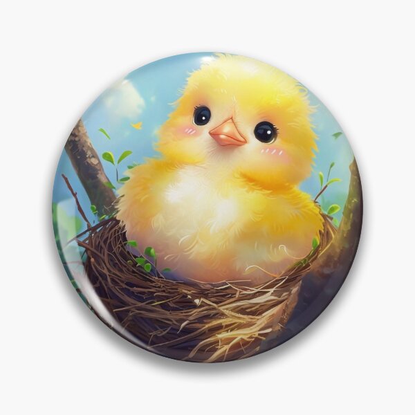 Item preview, Cute Nesting Chick designed and sold by M-Y-A-R-T-.