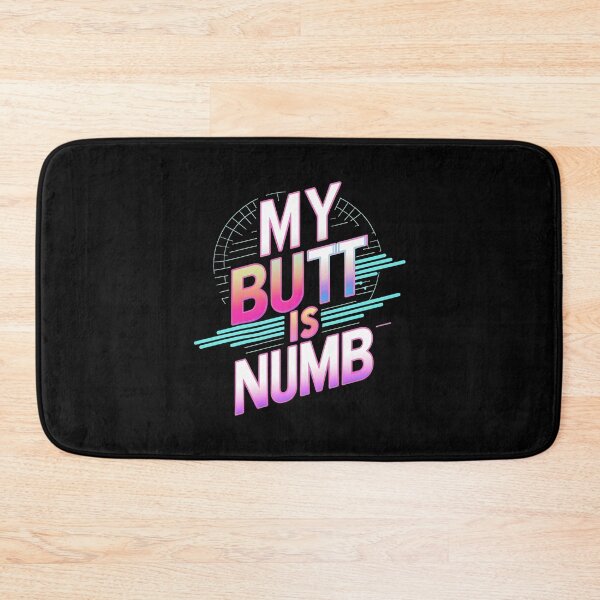 Item preview, My Butt Is Numb Indoor Cycling designed and sold by DomTeesHaven.