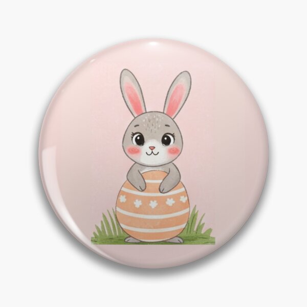 Item preview, Easter Bunny with egg - HAPPY EASTER designed and sold by JustSlay28.