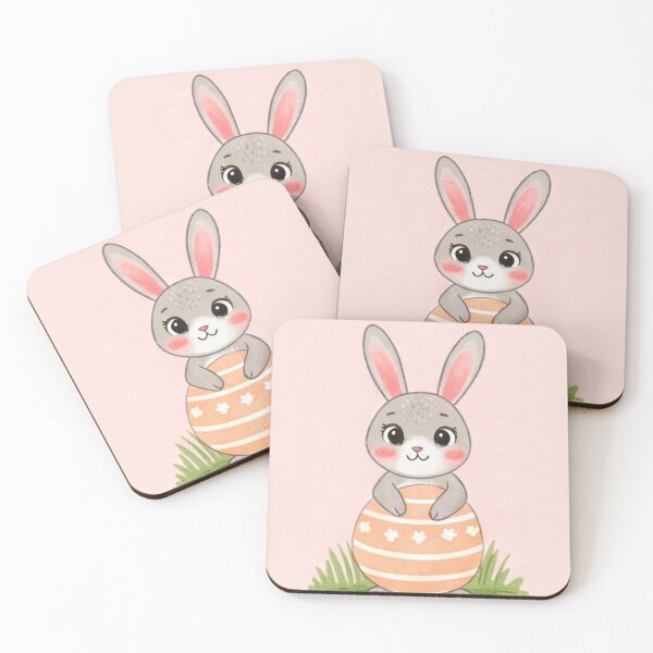 Item preview, Easter Bunny with egg - HAPPY EASTER designed and sold by JustSlay28.