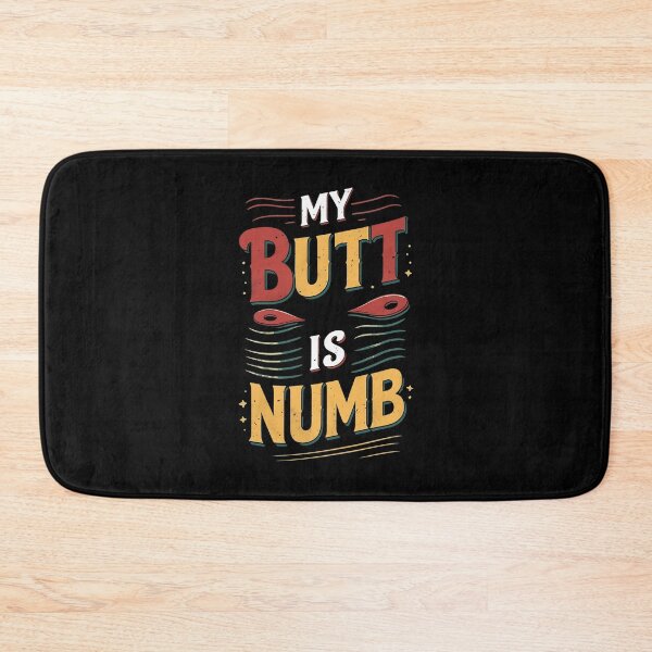 Item preview, My Butt Is Numb Indoor Cycling designed and sold by DomTeesHaven.