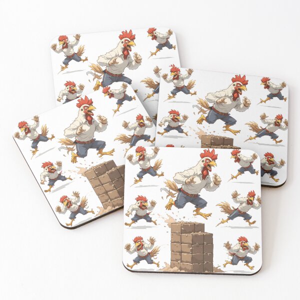 Item preview, Different attacking position of Chicken Jockey designed and sold by Waseemkhan86.