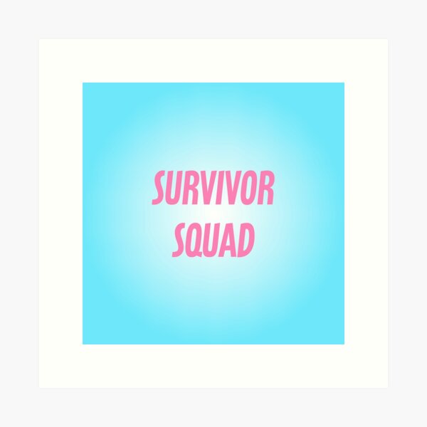 Item preview, Survivor Squad V4 - Peony and Blue designed and sold by sillyjess.