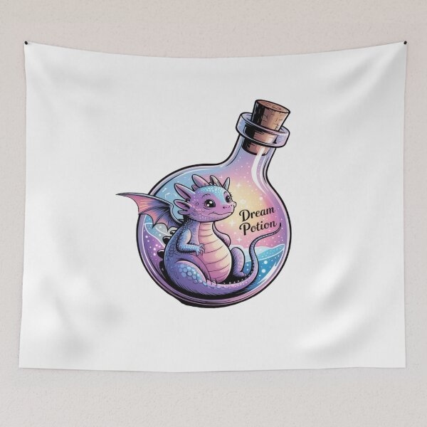 Item preview, Dragon in a Bottle designed and sold by Mateusz Majcherek.
