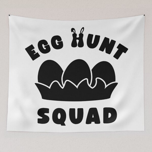 Item preview, Egg Hunt Squad Easter Basket Sticker designed and sold by BubiStudio.