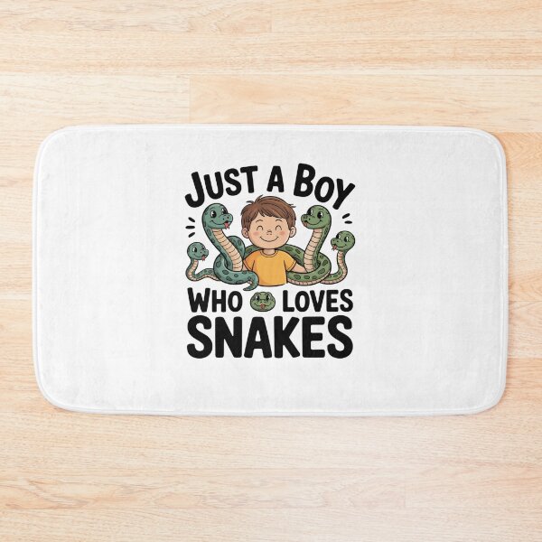 Item preview, Just a boy who loves snakes designed and sold by Mateusz Majcherek.