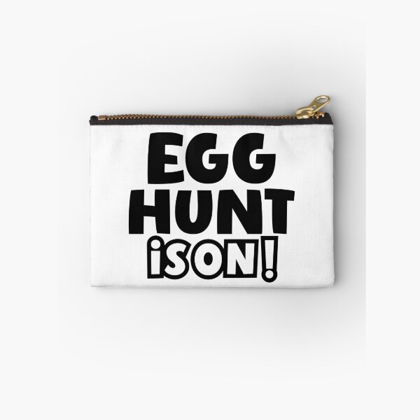 Item preview, Egg Hunt Is On Bold Text Sticker designed and sold by BubiStudio.