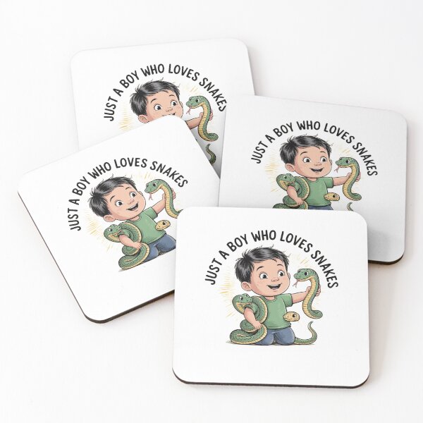 Item preview, Just a boy who loves snakes designed and sold by Mateusz Majcherek.