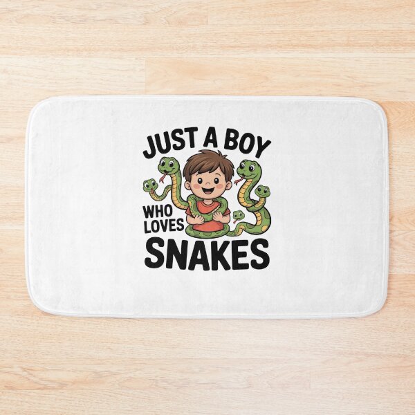 Item preview, Just a boy who loves snakes designed and sold by Mateusz Majcherek.