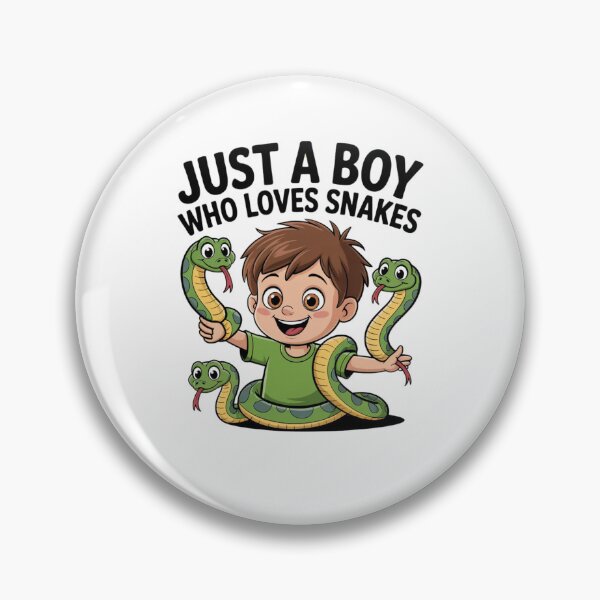 Item preview, Just a boy who loves snakes designed and sold by Mateusz Majcherek.