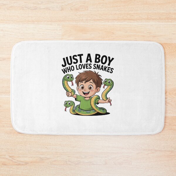 Item preview, Just a boy who loves snakes designed and sold by Mateusz Majcherek.